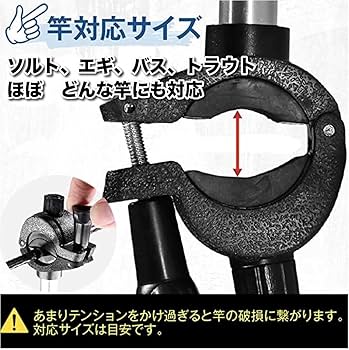 Amazon | 魚仁 携帯型 糸巻き機 竿に取り付け どこでも 一人で